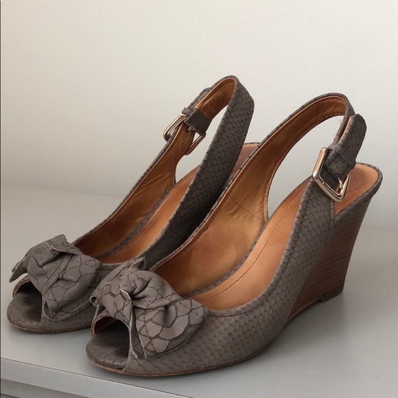 Zara Shoes Zara Wedge Sandals Poshmark